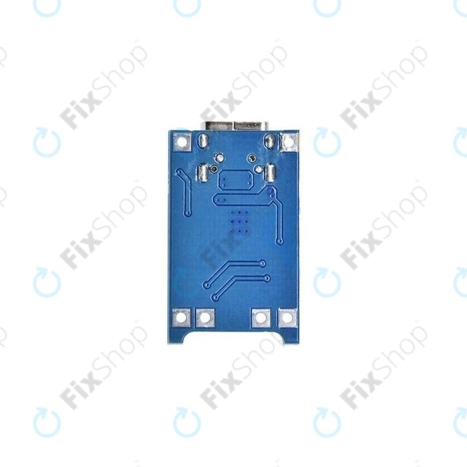 Nabíjecí modul TP4056 pro 18650 Li-ion baterii, USB-C, 1A