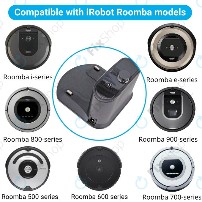Nabíjecí dok pro iRobot Roomba 500, 600, 700, 800, 900-series