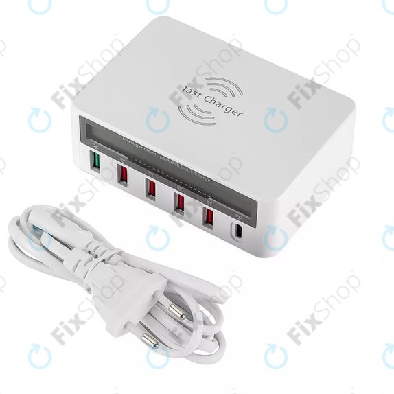 WLX-818F Servisní nabíjecí stanice s USB 3.0 a USB-C
