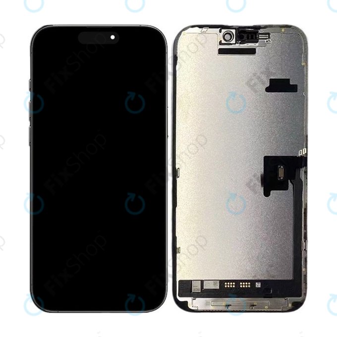 Displej pro iPhone 16 Pro Max, Dotykové sklo s rámem, Refurbished
