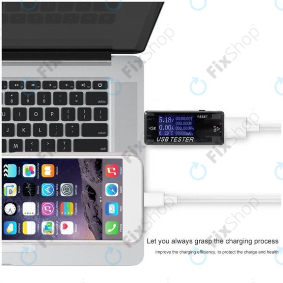 Phonefix KWS-V21 - USB Tester Nabíjení pro Smartphony (OUT)