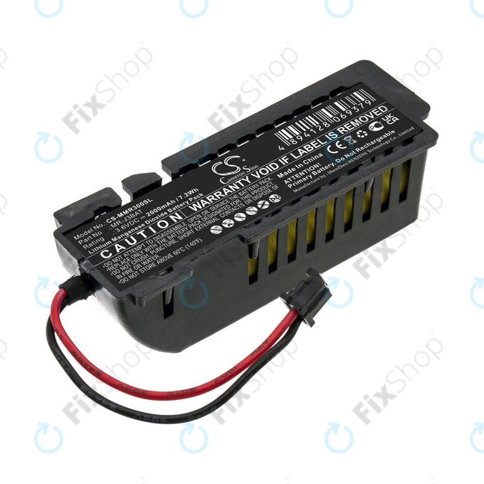 Baterie pro Mitsubishi Melservo MR-J3, 2000mAh, Li-MnO2, 3.6V, MR-J3BAT, HQ