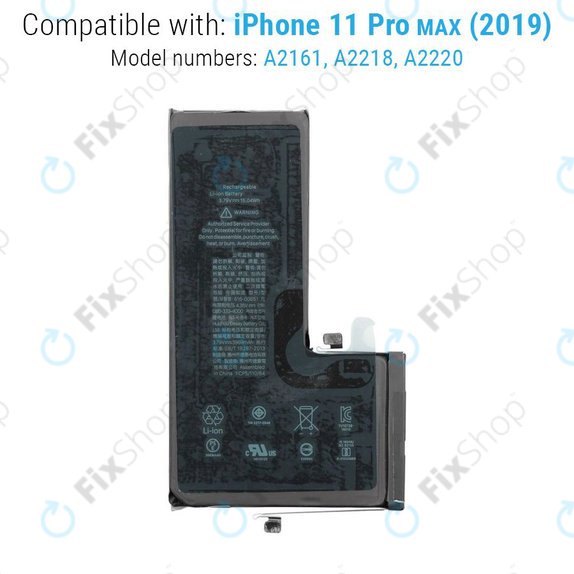 Baterie pro iPhone 11 Pro Max, 3969mAh, Service Pack