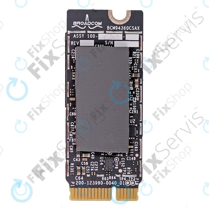 Apple MacBook Pro 13" A1502 (Early 2015), 15" A1398 (Mid 2015) - AirPort Karta Bezdrôtovej Siete BCM943602CS