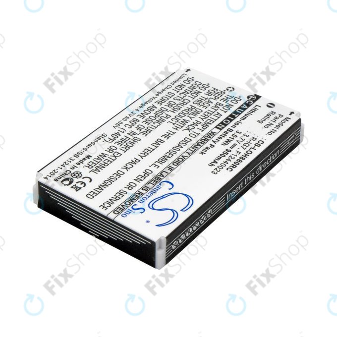 Baterie pro Logitech Harmony 720, 780, 880, 890, 900, 950mAh, Li-Ion, 3.7V, R-IG7, HQ
