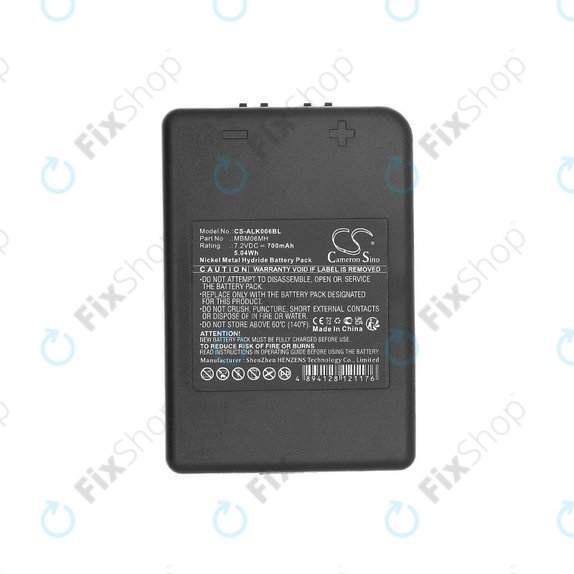 Baterie pro Autec E16, Modular MJ, MK, 700mAh, Ni-MH, 7.2V, MBM06MH, HQ