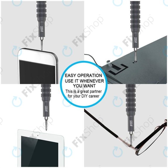 Jakemy JM-8172 - Sada Servisního Nářadí pro Servis Elektroniky 73v1