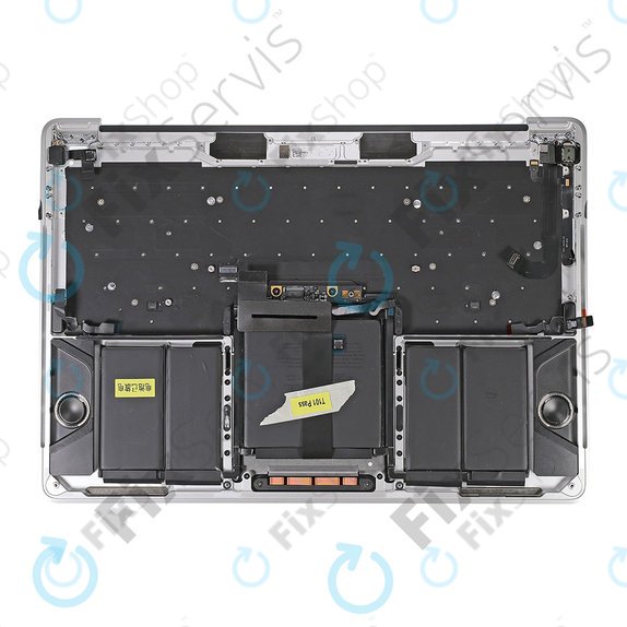 Apple MacBook Pro 13" A1706 (Late 2016 - Mid 2017) - Horní Rám Klávesnice + Klávesnice US + Mikrofon + Trackpad + Reproduktory (Space Gray)