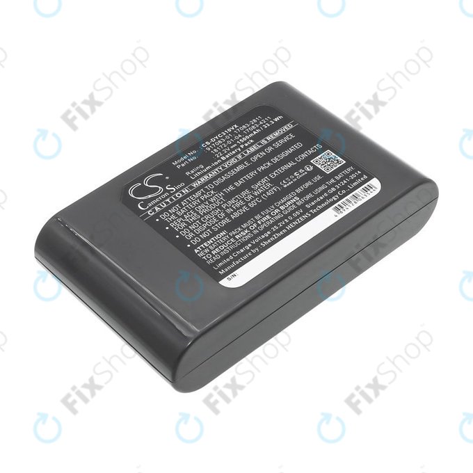 Baterie pro Dyson DC31, DC34, DC35, DC44, 1500mAh, Li-Ion, 22.2V, 17083-2811, HQ