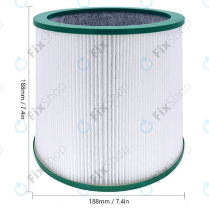 Dyson Purifier Cool-series, Pure Cool-series - HEPA filtr (Aktivní uhlí)