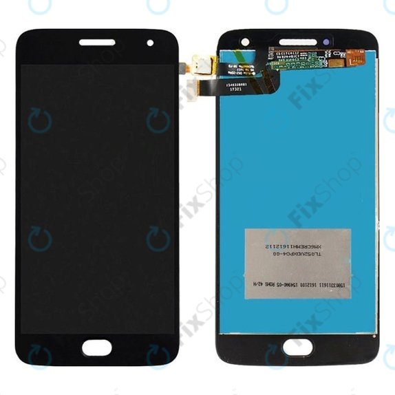 Motorola Moto G5 Plus - LCD Displej + Dotykové Sklo (Black) TFT
