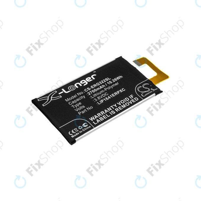 Baterie pro Sony Xperia XA1 Ultra G3221, 2700mAh, Li-Pol, 3.8 V, LIP1641ERPXC, HQ