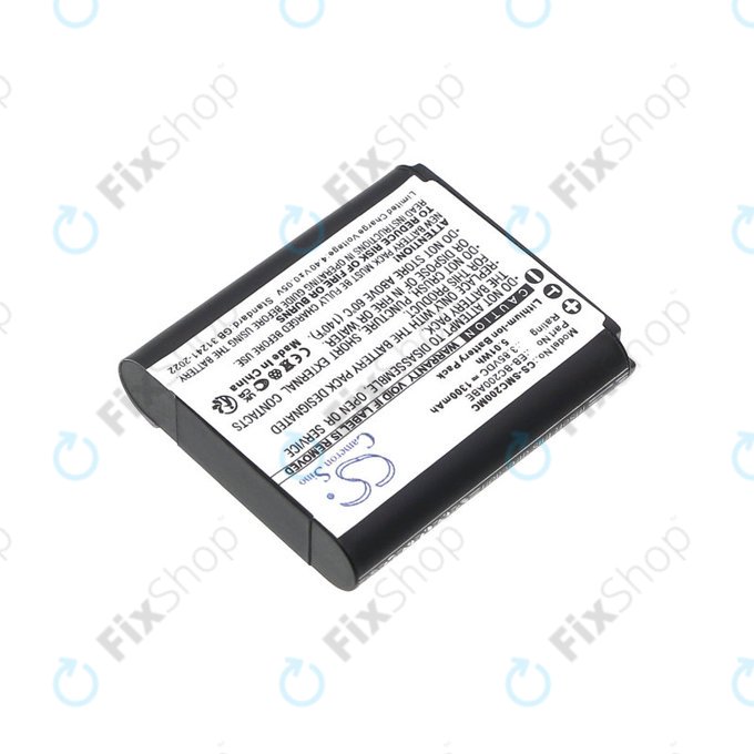 Baterie pro Samsung Gear 360, 1300mAh, Li-Ion, 3.85V, EB-BC200ABE, HQ
