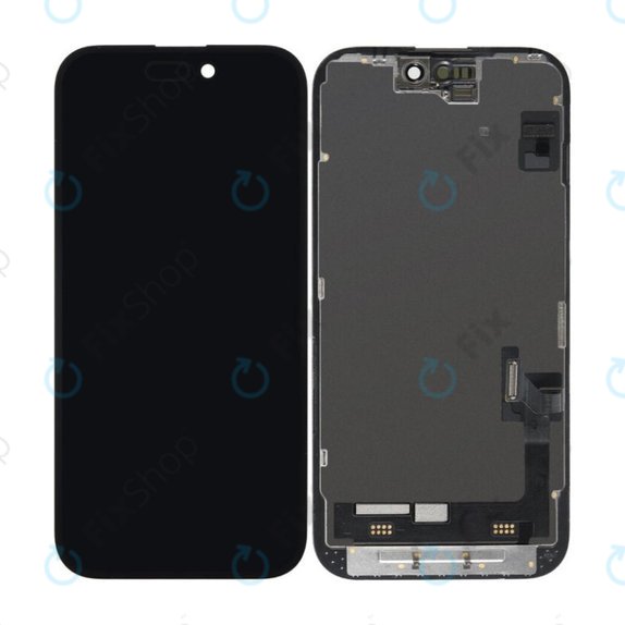 Displej pro iPhone 15 Plus, Dotykové sklo s rámem, Refurbished