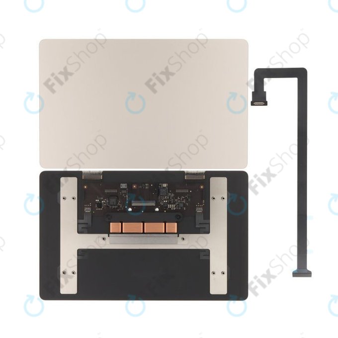 Trackpad komplet pro MacBook Air 15", A3241 (2025), Starlight, 661-50139, Genuine Apple