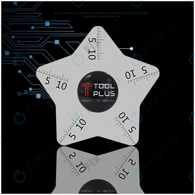 QianLi ToolPlus Star - Ultratenký Flexibilní Nástroj na Demontáž (5-stranný)