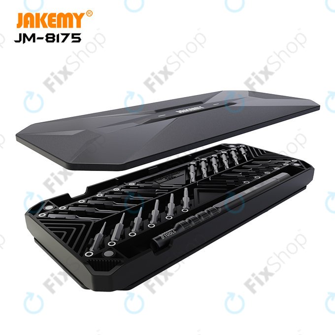 Jakemy JM-8175 - Sada Servisního Nářadí pro Servis Elektroniky 50v1