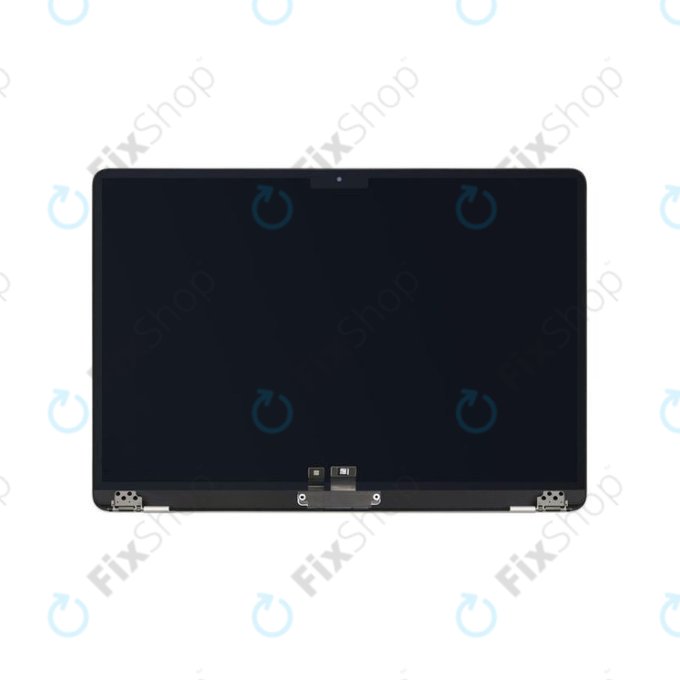 LCD displej pro MacBook Air 15", A3114 (2024), s předním sklem a krytem, Silver, 661-40256, Genuine Apple