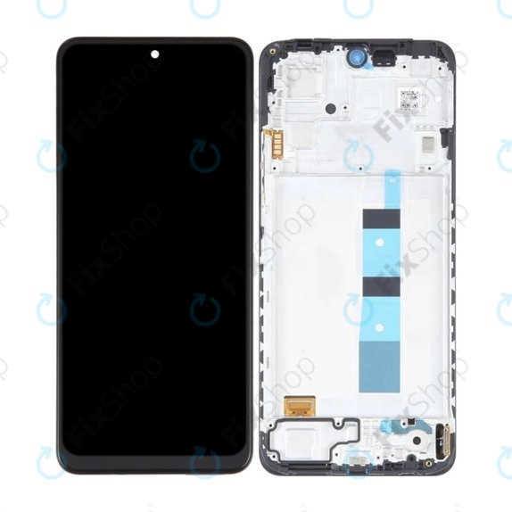 Xiaomi Redmi Note 12 - LCD Displej + Dotykové Sklo + Rám (Black) OLED