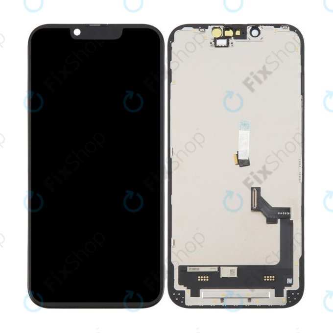 Displej In-Cell FHD pro iPhone 16e, 17e, Dotykové sklo s rámem, FixPremium