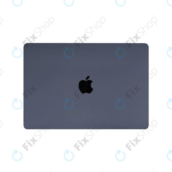 LCD displej pro MacBook Air 15", A3114 (2024), s předním sklem a krytem, Midnight, 661-40262, Genuine Apple
