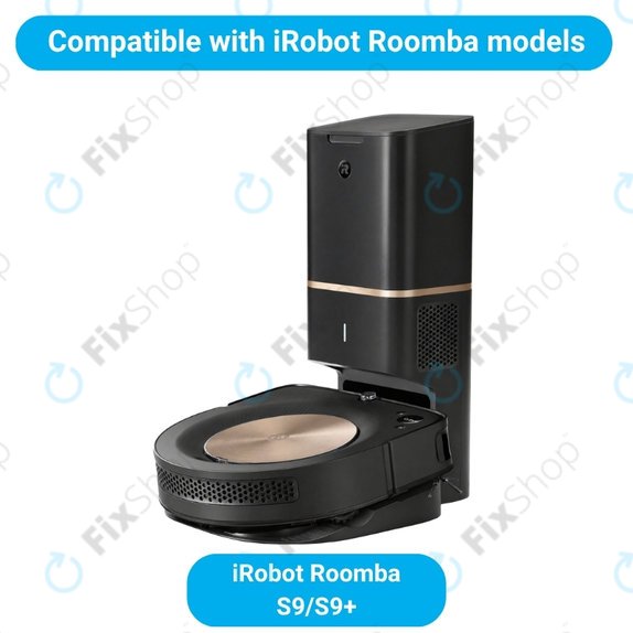 Sada náhradních dílů pro iRobot Roomba S9, S9+ (1 pár hlavních kartáčů, 2x Filtr, 2x Boční kartáč)