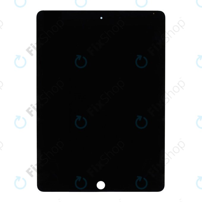 LCD Displej pro iPad Air 2, Black, Dotykové sklo bez rámu, Refurbished