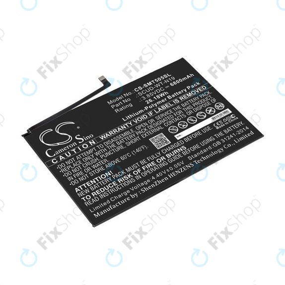 Baterie pro Samsung Galaxy Tab A7, 6800mAh, Li-Pol, 3.85V, SCUD-WT-N19, HQ