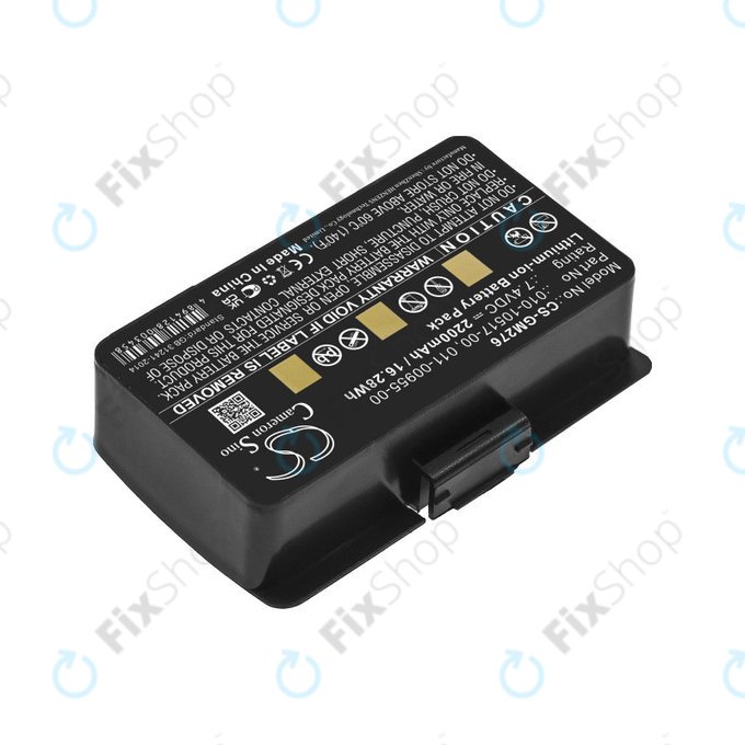 Baterie pro Garmin GPSMAP 276, 296, 376, 378, 478, 495, 2200mAh, Li-Ion, 7.4V, 010-10517-00, HQ