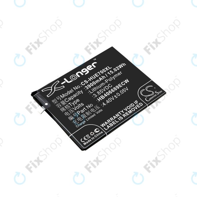 Baterie pro Huawei Y7, 3900mAh, Li-Pol, 3.85V, HB406689ECW, HQ