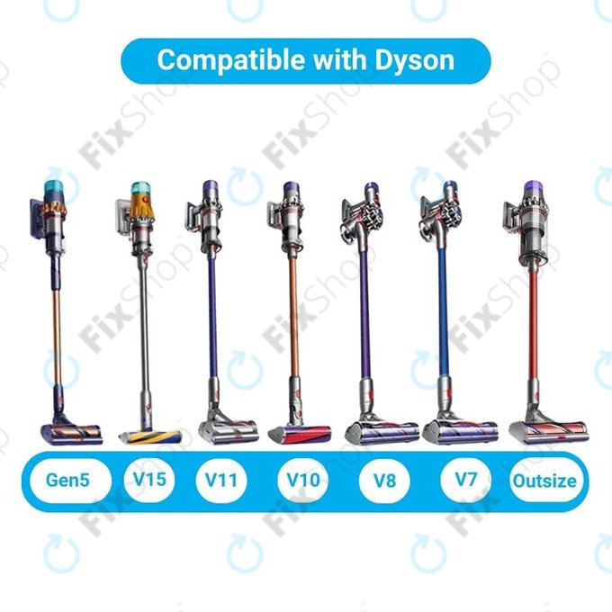 Dyson V-series, Outsize - Podlahová Hubice