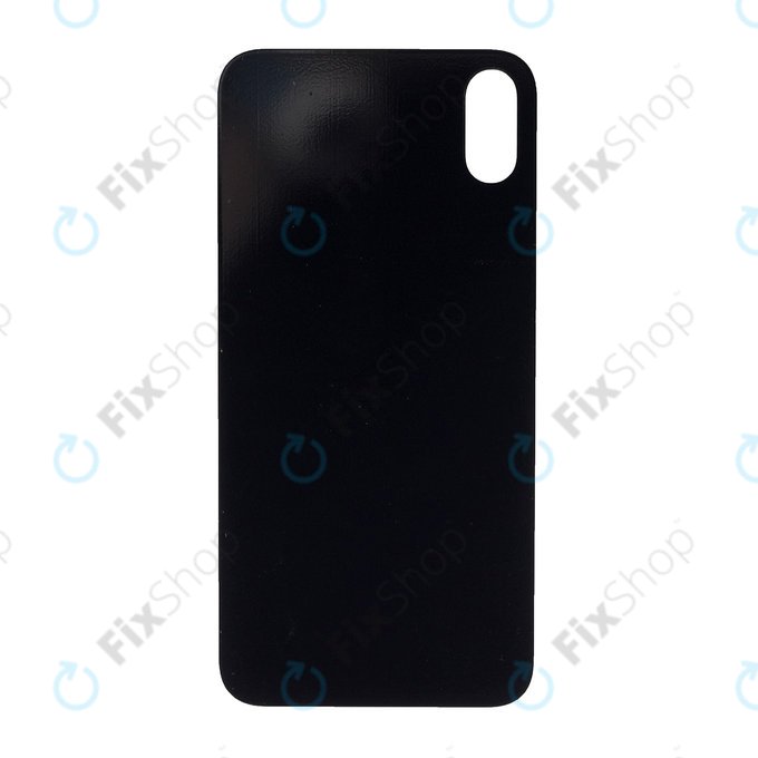 Apple iPhone X - Sklo Zadního Housingu (Silver)
