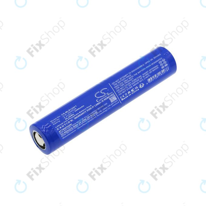 Baterie pro Maglite ML125, ML150LR, ML150LRX, 3200mAh, LiFePO4, 6.4V, ILIF-3006526, HQ