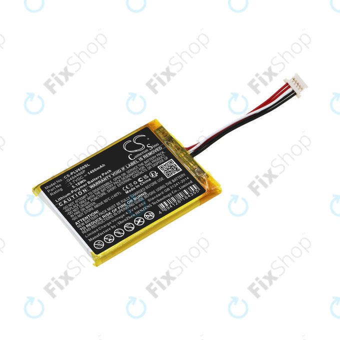 Baterie pro Polar V650, 1400mAh, Li-Pol, 3.7V, G484466P, HQ