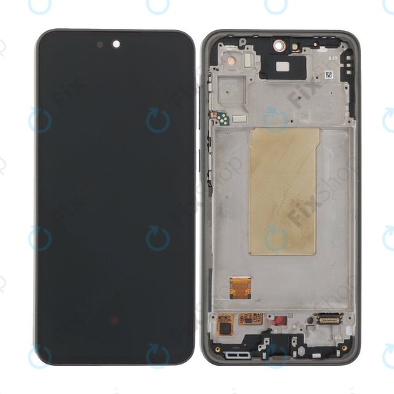 Samsung Galaxy A36 A366E - LCD Displej + Dotykové Sklo + Rám (Awesome Grey) OLED