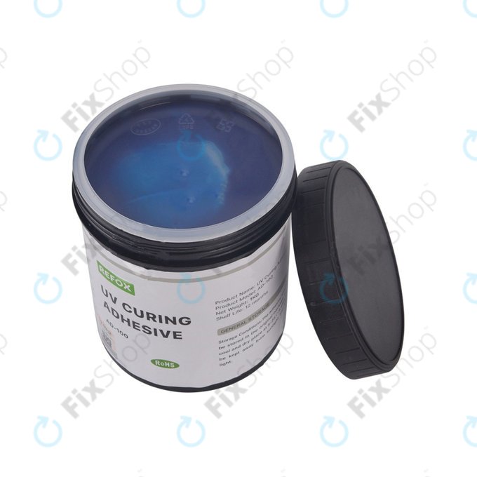 Refox AD-100 - UV Vytvrzovací Voděodolné Lepidlo (1kg)