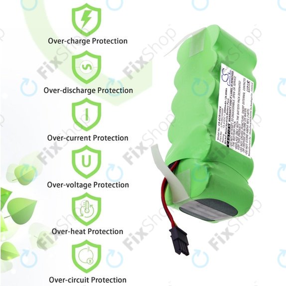 Ecovacs Deebot CR120, KK-8, X500 - Baterie LP43SC2000P Ni-MH 14.4V 2000mAh HQ