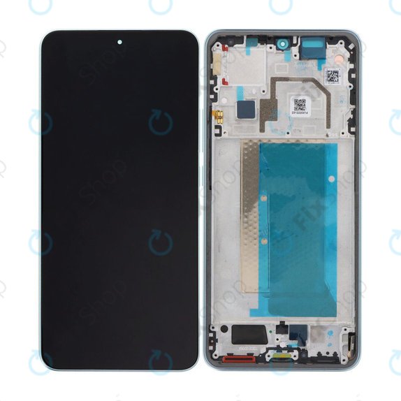 Xiaomi 13T, 13T Pro - LCD Displej + Dotykové Sklo + Rám (Meadow Green) OLED