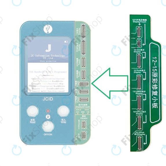JC V1S, V1SE - LCD Board pro iPhone 12-series, 13, 14, 14 Plus,15-series (Latest Version 2023)