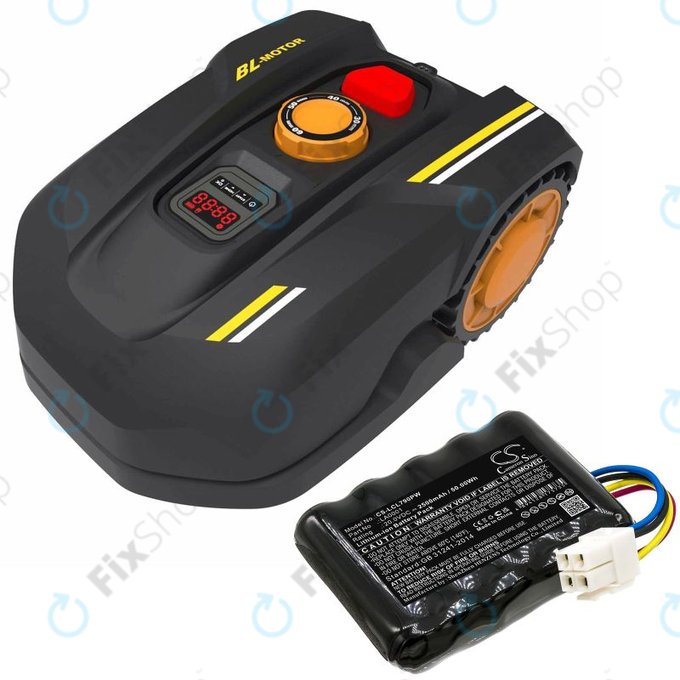 Baterie pro Landxcape LX797, Ferrex 800m2 2021, 2500mAh, Li-Ion, 20V, LA0001, HQ
