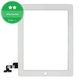 Dotykové sklo pro iPad 2, White