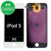 LCD Displej pro iPod Touch (5th Gen, 6th Gen, 7th Gen), White, Dotykové sklo s rámem