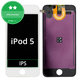 LCD Displej pro iPod Touch (5th Gen, 6th Gen, 7th Gen), White, Dotykové sklo s rámem