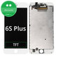 Displej pro iPhone 6S Plus, White, Dotykové sklo s rámem