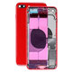 Apple iPhone 8 Plus - Zadní Housing s Malými Díly (Red)