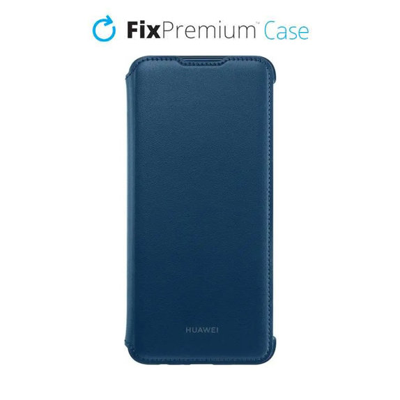 Huawei - Pouzdro Wallet Cover pro Huawei P Smart 2019, modrá