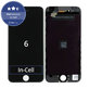 Displej In-Cell pro iPhone 6, Black, Dotykové sklo s rámem, FixPremium