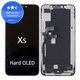 Displej Hard OLED pro iPhone XS, Dotykové sklo s rámem, FixPremium