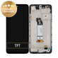 Xiaomi Redmi Note 10 5G - LCD Displej + Dotykové Sklo + Rám (Graphite Grey) - 5600020K1900 Genuine Service Pack