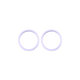Apple iPhone 11, 12, 12 Mini - Rám Sklíčka Zadní Kamery (Purple) - 2ks